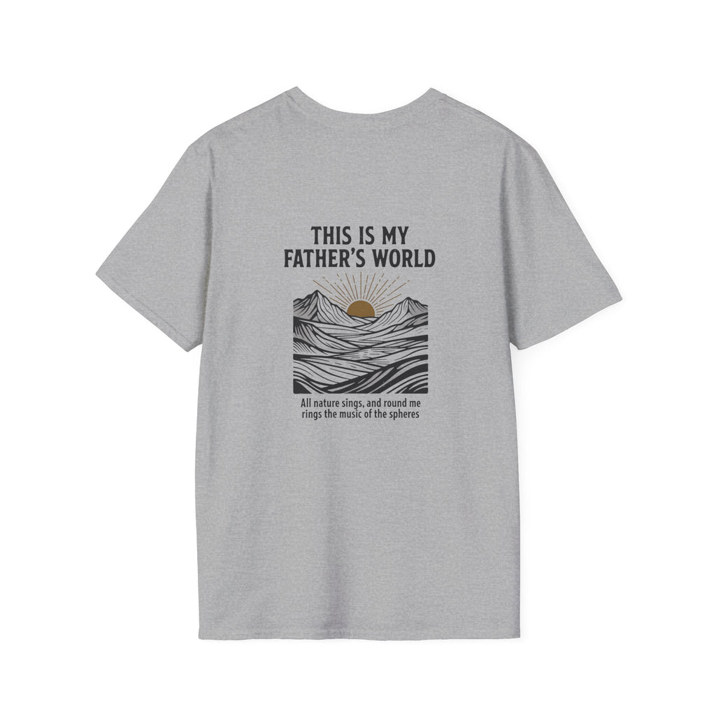 My Father's World T-Shirt — Christian Hymn Faith Tee