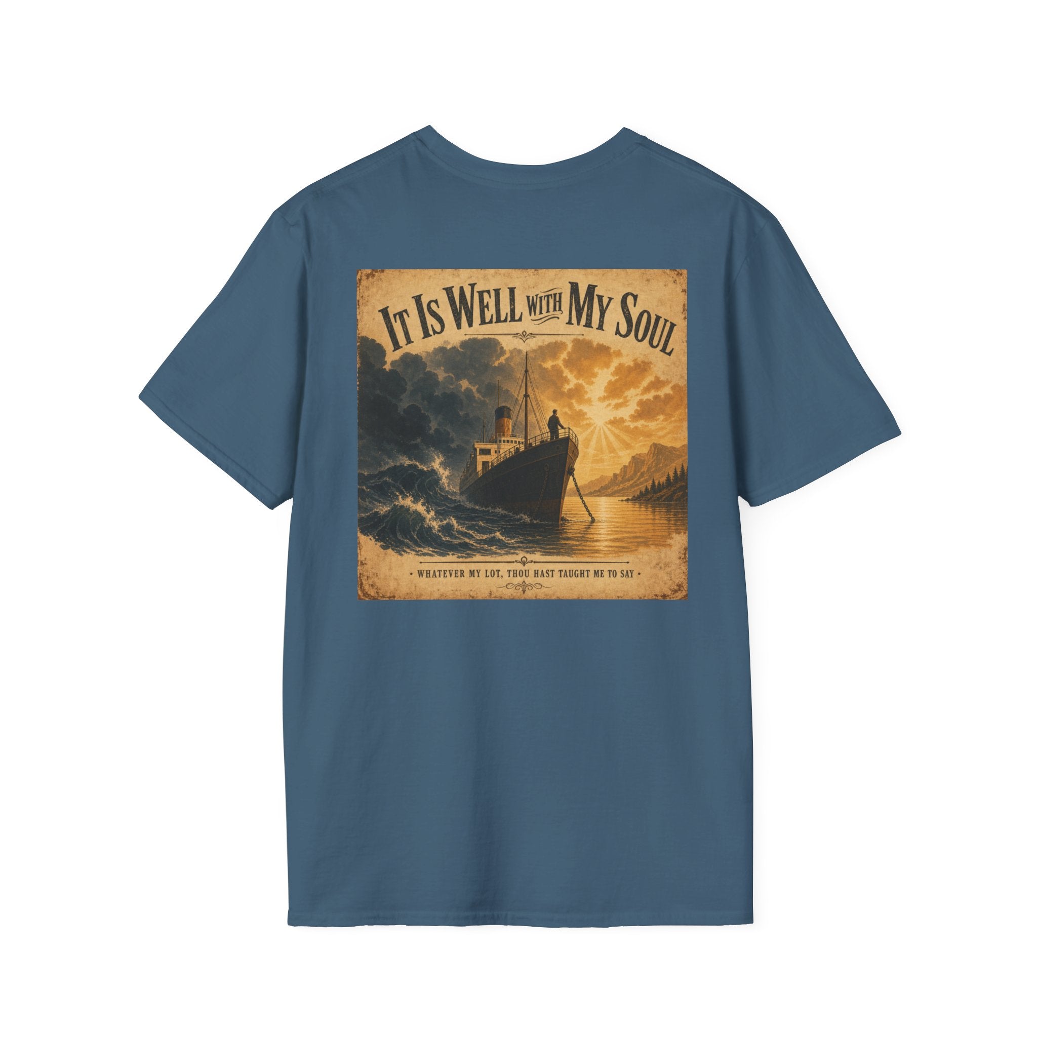 It Is Well With My Soul T-Shirt — Retro Desert Scenic Tee