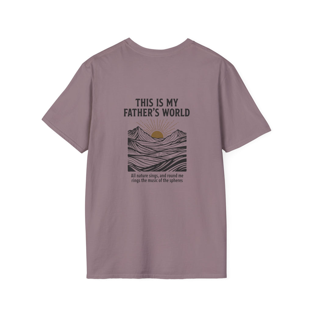 My Father's World T-Shirt — Christian Hymn Faith Tee