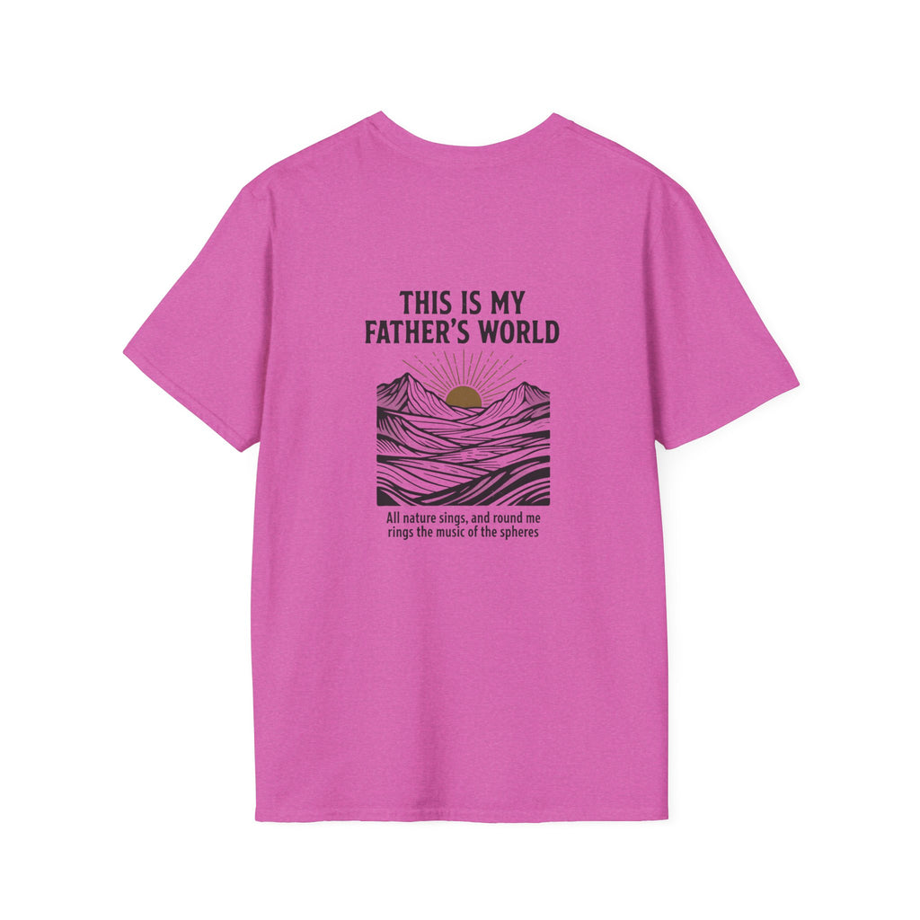 My Father's World T-Shirt — Christian Hymn Faith Tee