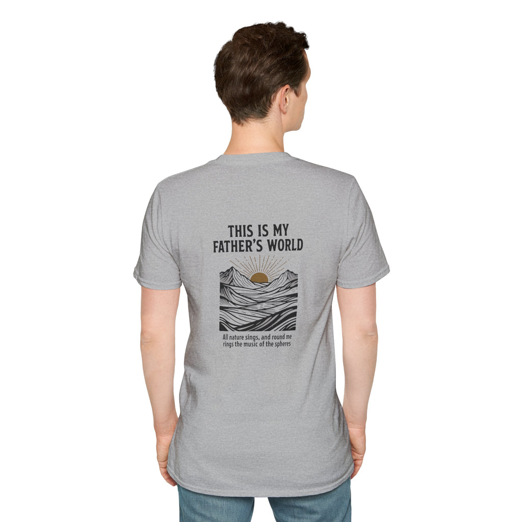 My Father's World T-Shirt — Christian Hymn Faith Tee