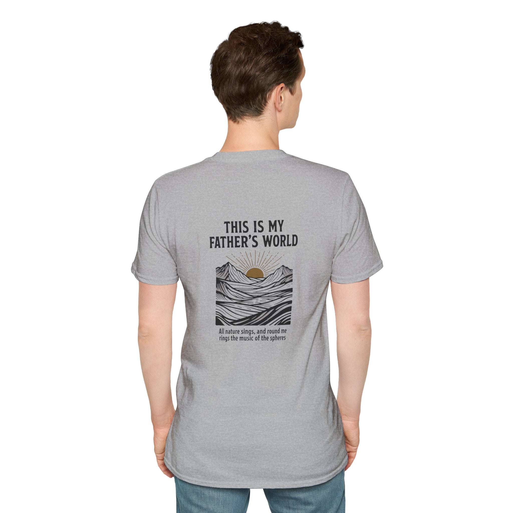 My Father's World T-Shirt — Christian Hymn Faith Tee