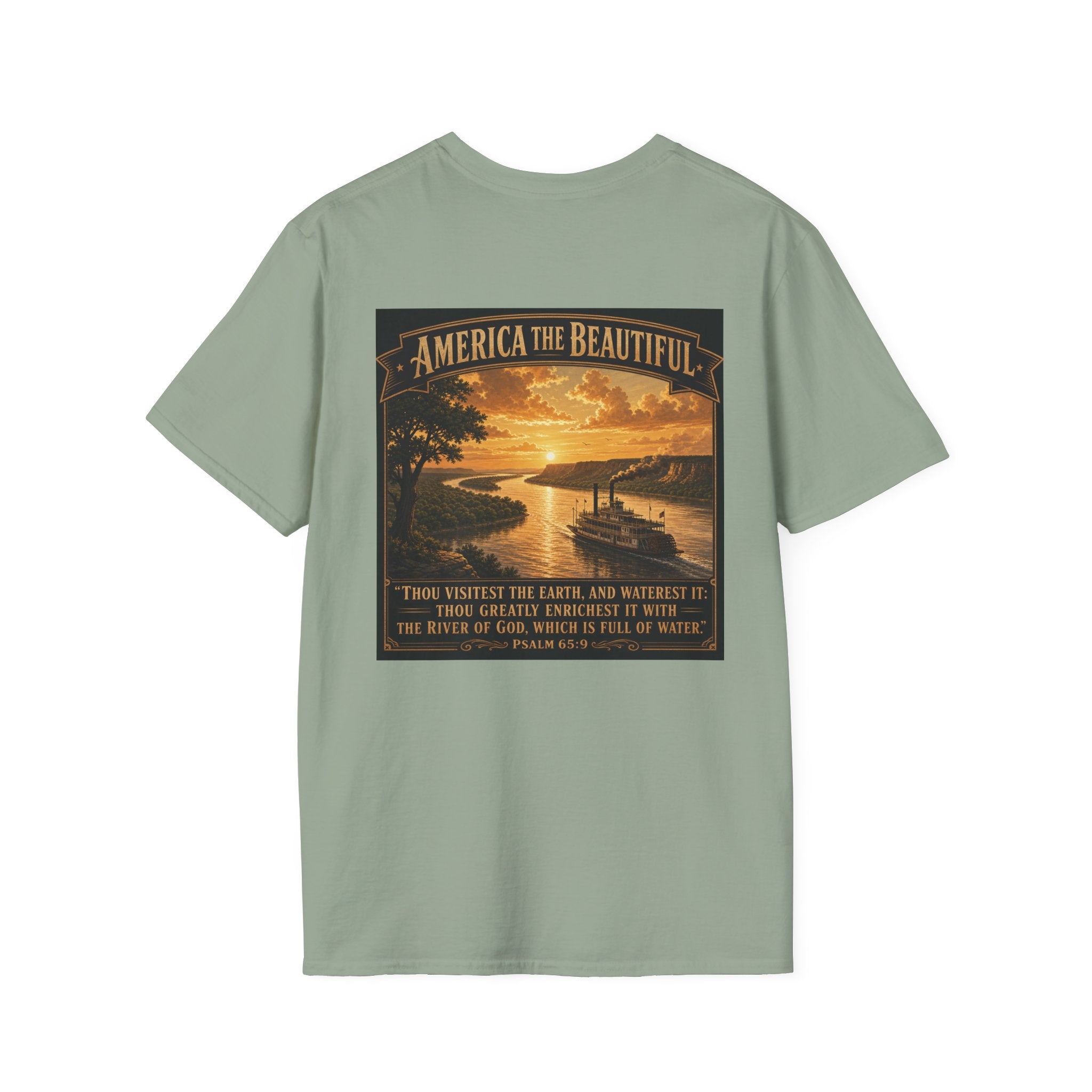 Mississippi River Retro Scenic Tee