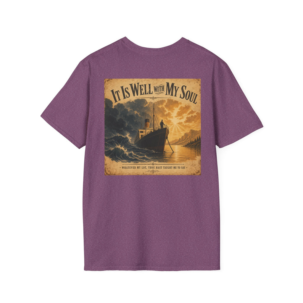 It Is Well With My Soul T-Shirt — Retro Desert Scenic Tee