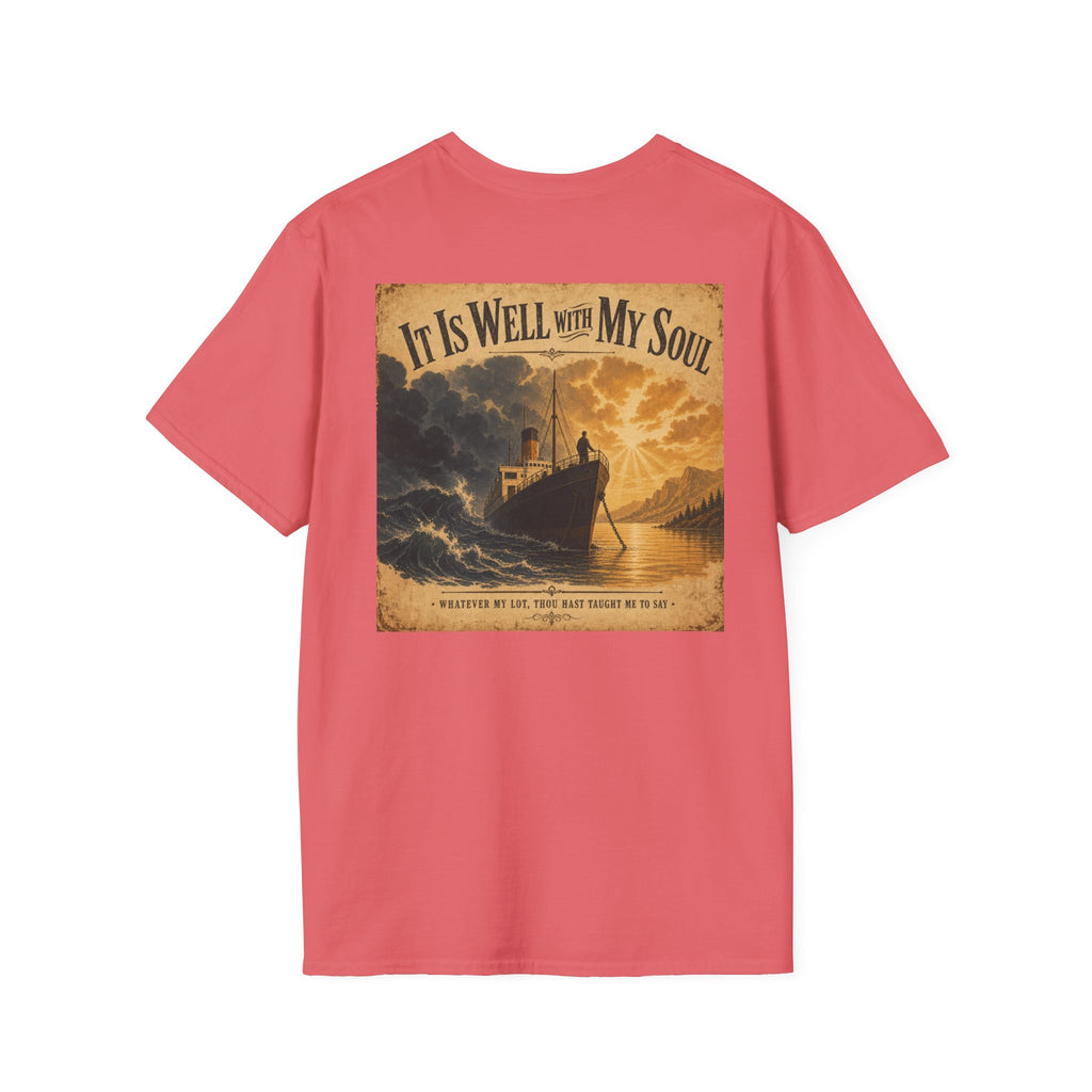 It Is Well With My Soul T-Shirt — Retro Desert Scenic Tee