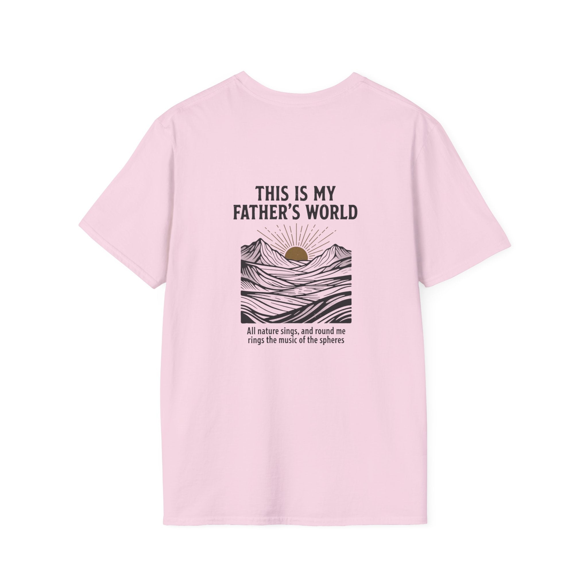 My Father's World T-Shirt — Christian Hymn Faith Tee
