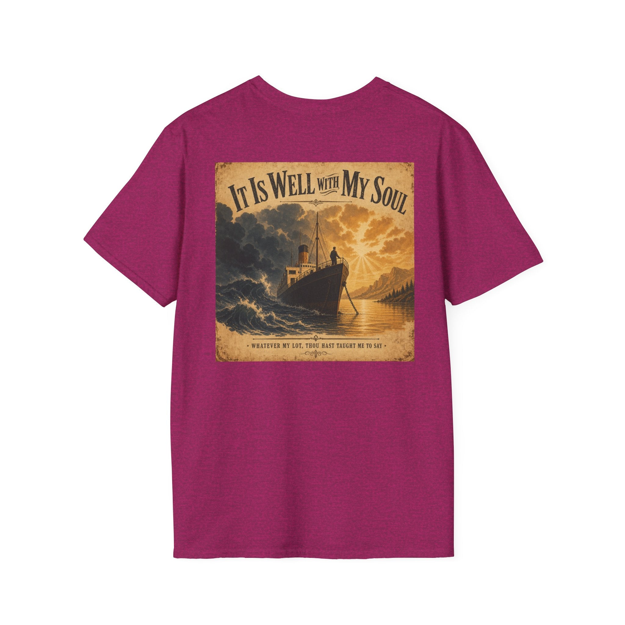 It Is Well With My Soul T-Shirt — Retro Desert Scenic Tee