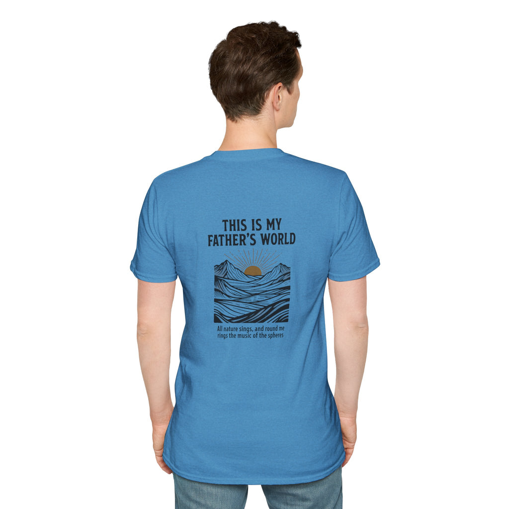 My Father's World T-Shirt — Christian Hymn Faith Tee
