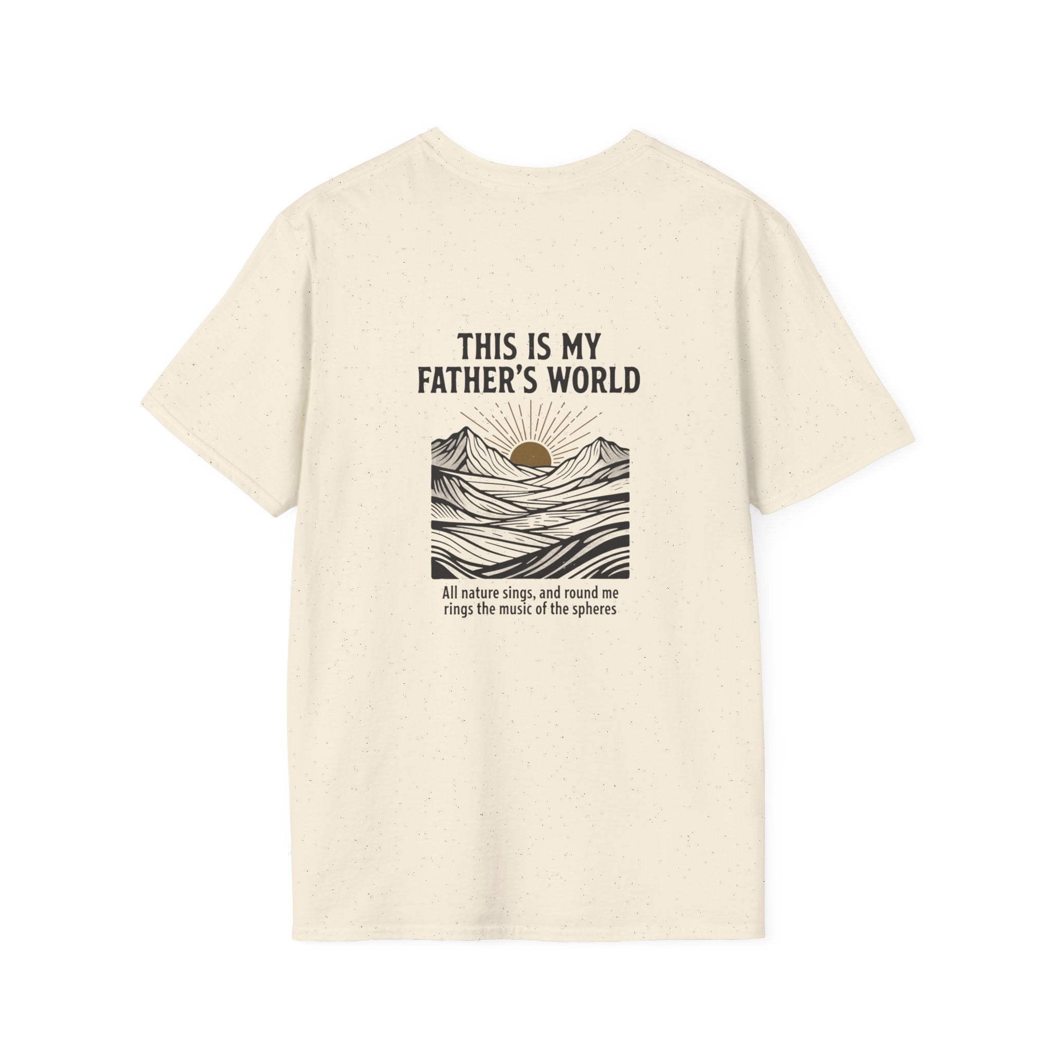 My Father's World T-Shirt — Christian Hymn Faith Tee