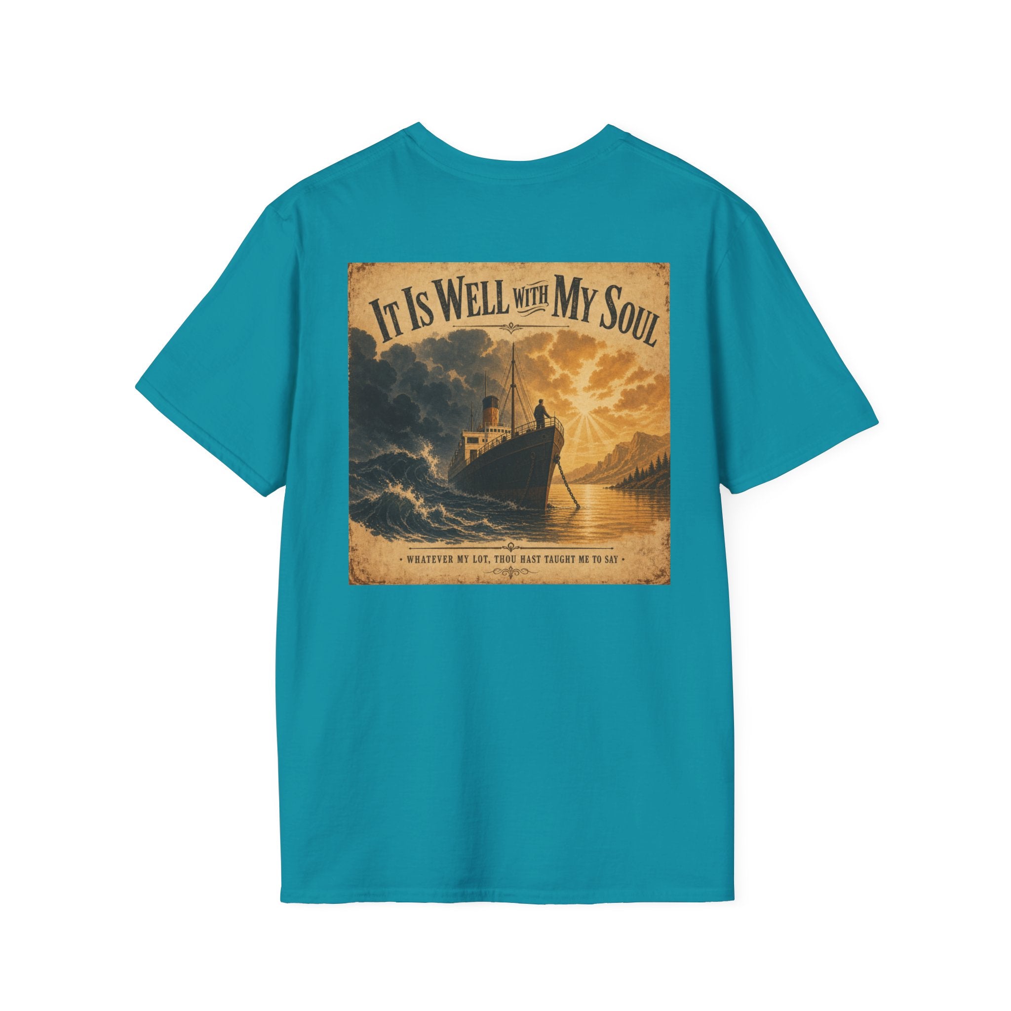 It Is Well With My Soul T-Shirt — Retro Desert Scenic Tee